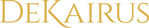 Logotipo DeKairus Agendas Minimalistas y profesionales